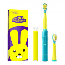 Fairywill Sonic toothbrush with head set FairyWill FW-2001 (blue/yellow)