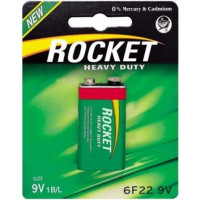 Rocket 6F22-1BB (9V) Blistera iepakojumā 1gb