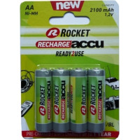 Rocket Precharged HR6 2100MAH ALWAYS READY Blistera iepakojumā 4gb.