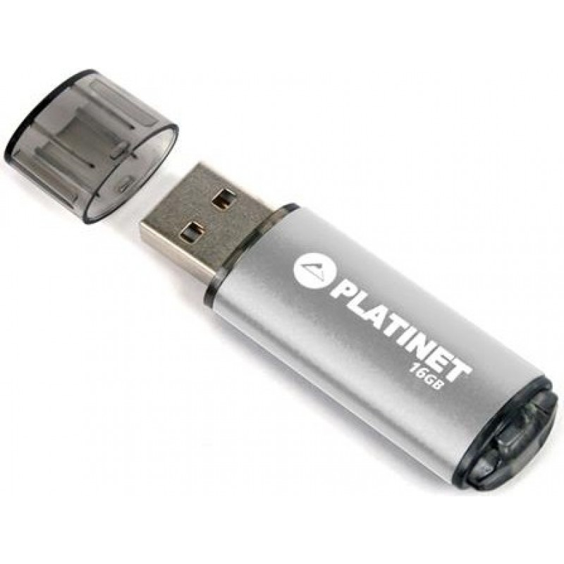 Platinet USB Flash Drive X-Depo 16GB (sudraba)