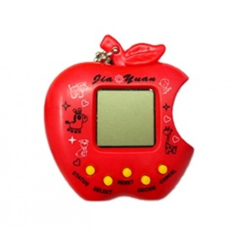 Toy Tamagotchi electronic game apple red