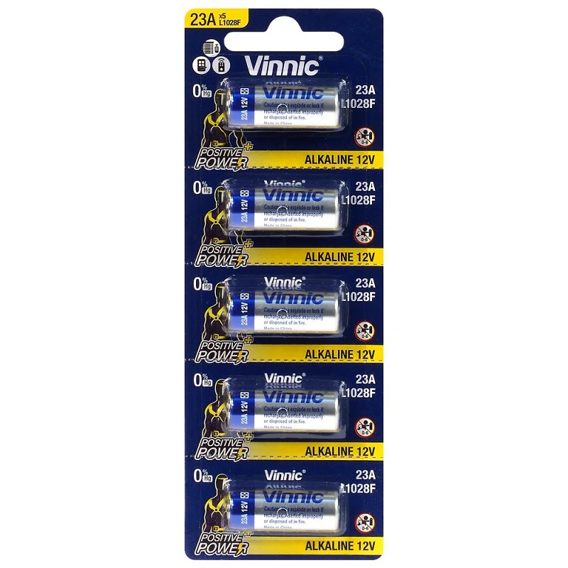 Vinnic 23A L1028 battery price per 5 pcs.